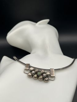 Antique Interchangeable Necklace (Grape With Stone )