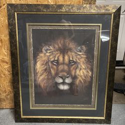 Lion picture home interiors
