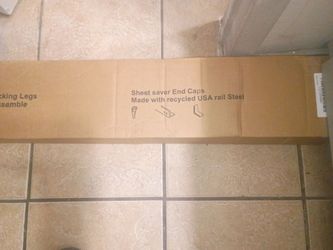 Bed rails w/ universal glides