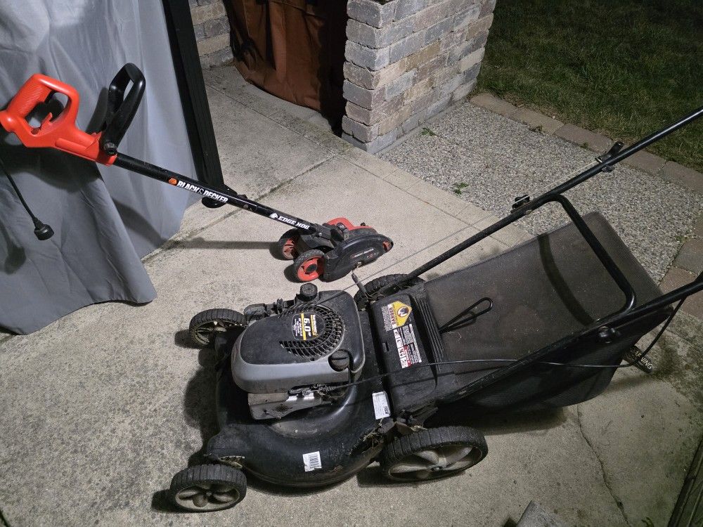 Lawn mower and edger