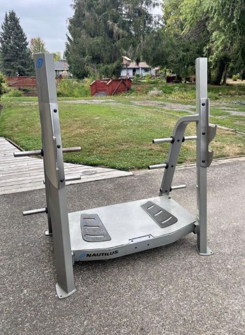Nautilus Olympic Rack & Plate Storage