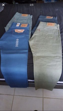 4 Levi's original 501 jeans 40W 32L (same size) $25 each or all for $90