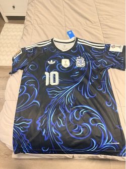 Messi Away Argentina Jersey XL