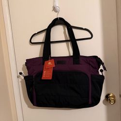 New with tagsLovevook Tote Bag Black and Purple