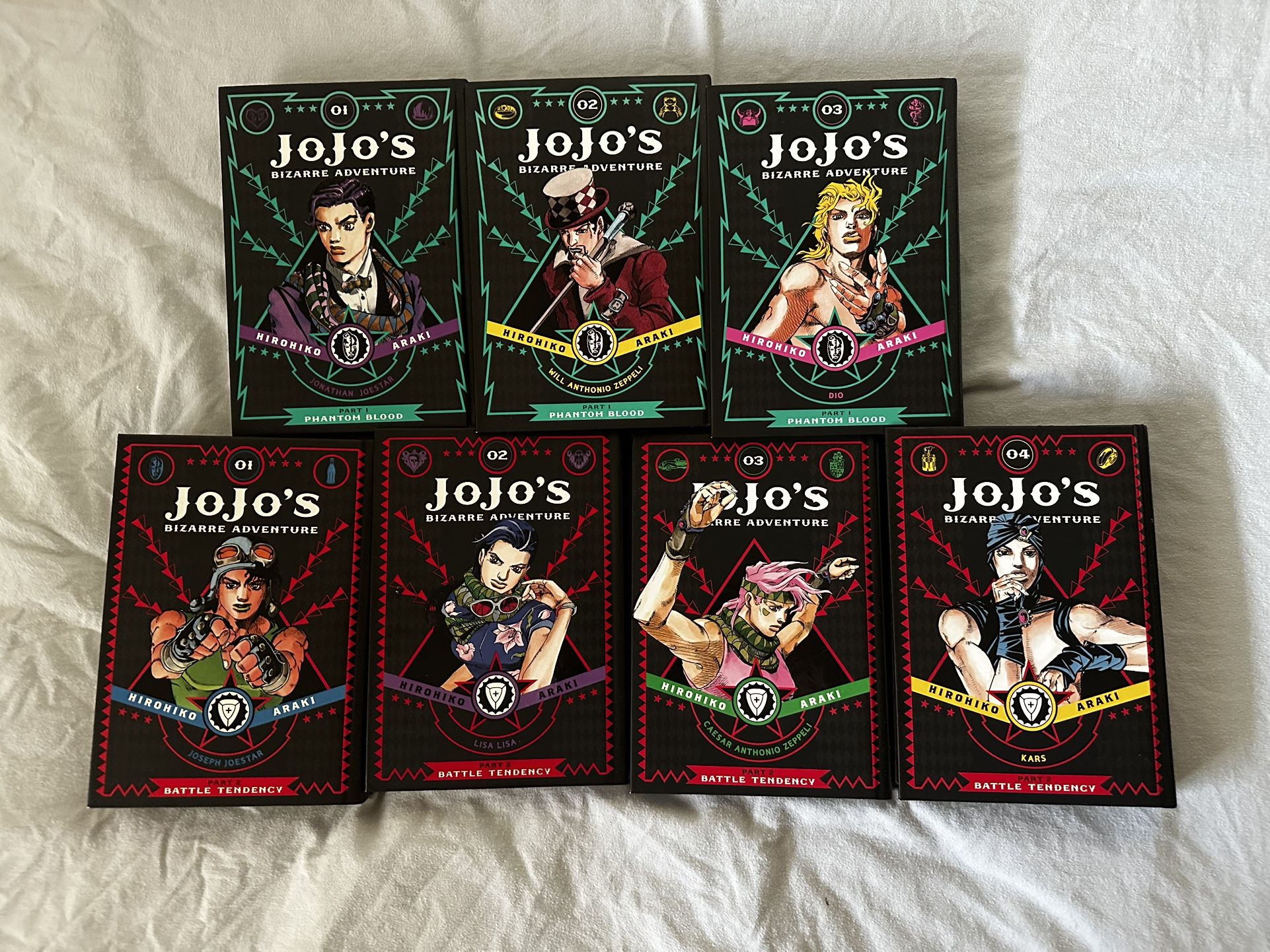 Jojo’s Bizarre Adventure: Part 1 and Part 2 Manga