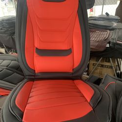 Premium LUX leatherette Seat Covers Completely New All Colors Full Sets $40-$60-$80-$100/CUBRE ASIENTOS PIEL SINTETICO JUEGOS COMPLETOS NUEVOS