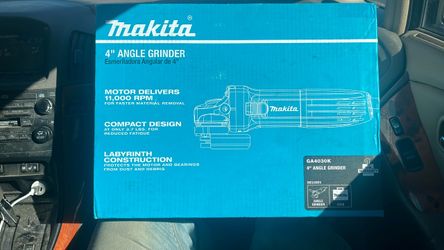 Brand new Makita 4” grinder