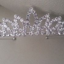 Bride/princess crown open leaf Tiara