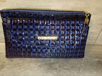 Gelaren Blue Clutch Purse 