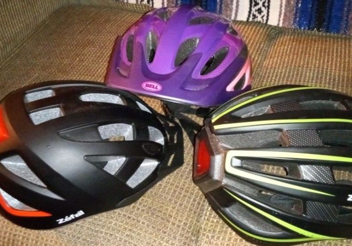 Kids Bike Helmets X 3