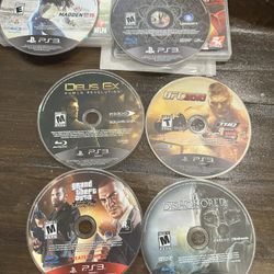 PS3 Games. Xbox Games And 1 Wii Game