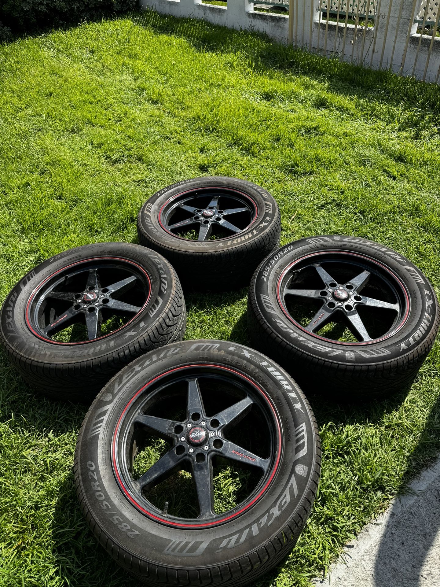 20 Inch Race Star Wheels 6 Lugs For Chevy Or GMC