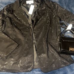 Blazer With Purse