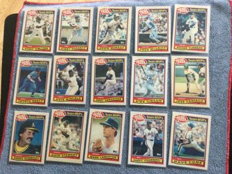 1989 Topps Hills MVP card set