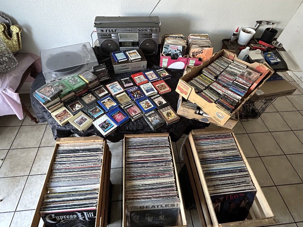 Vintage Rock HipHop Funk Soul Pop RnB Vinyl Record Bulk Lot 