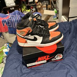 Custom Jordan 1 Shattered Backboard Size 10