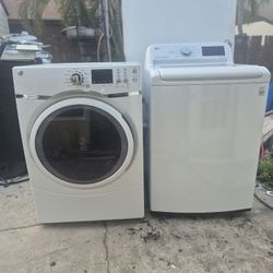 Lg washer And GE Dryer 