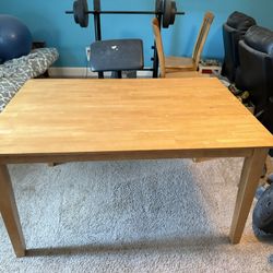 Wooden Kitchen Table 