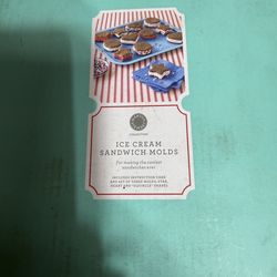 Ice cream sandwich molds