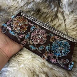 Vintage Beaded Clutch