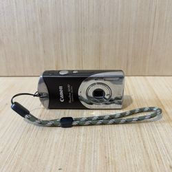 Canon Power Shot SD30 Digital Elph Black No Charger “UNTESTED” Turns On Read Blw  