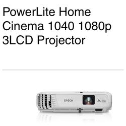 Epson PowerLite Home Cinema 1040  Projector
