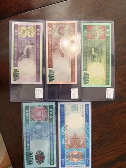 Mauritania Ouguiya Banknote Collection Set