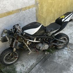 Crotch Rocket Motorcycle 