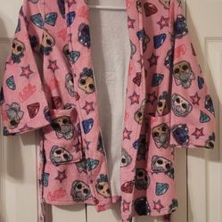 Girl s LOL Surprise Doll Pajama Robe Plush Cover Up for Sale in