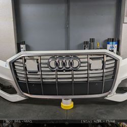 2020-2021-2022 AUDI Q7 FRONT BUMPER COVER OEM #9277