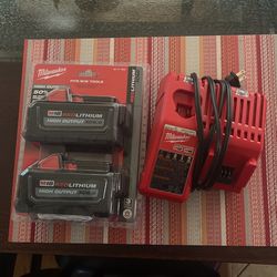 Brand New M18 Batteries With Charger