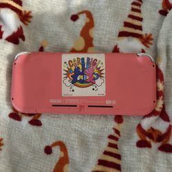 Nintendo Switch Coral/salmon Color