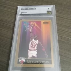 Look At This Price For A Michael Jordan Card Graded 8