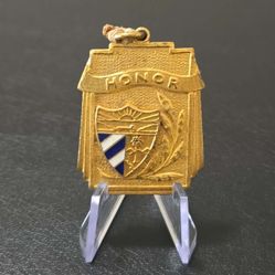 Medalla De Escuela-Honor-Cuba-con Escudo De Cuba