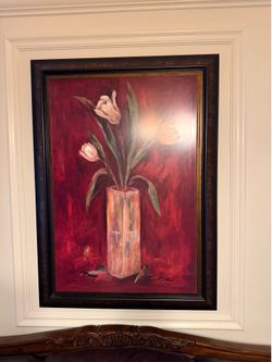 Single Tulip Painting