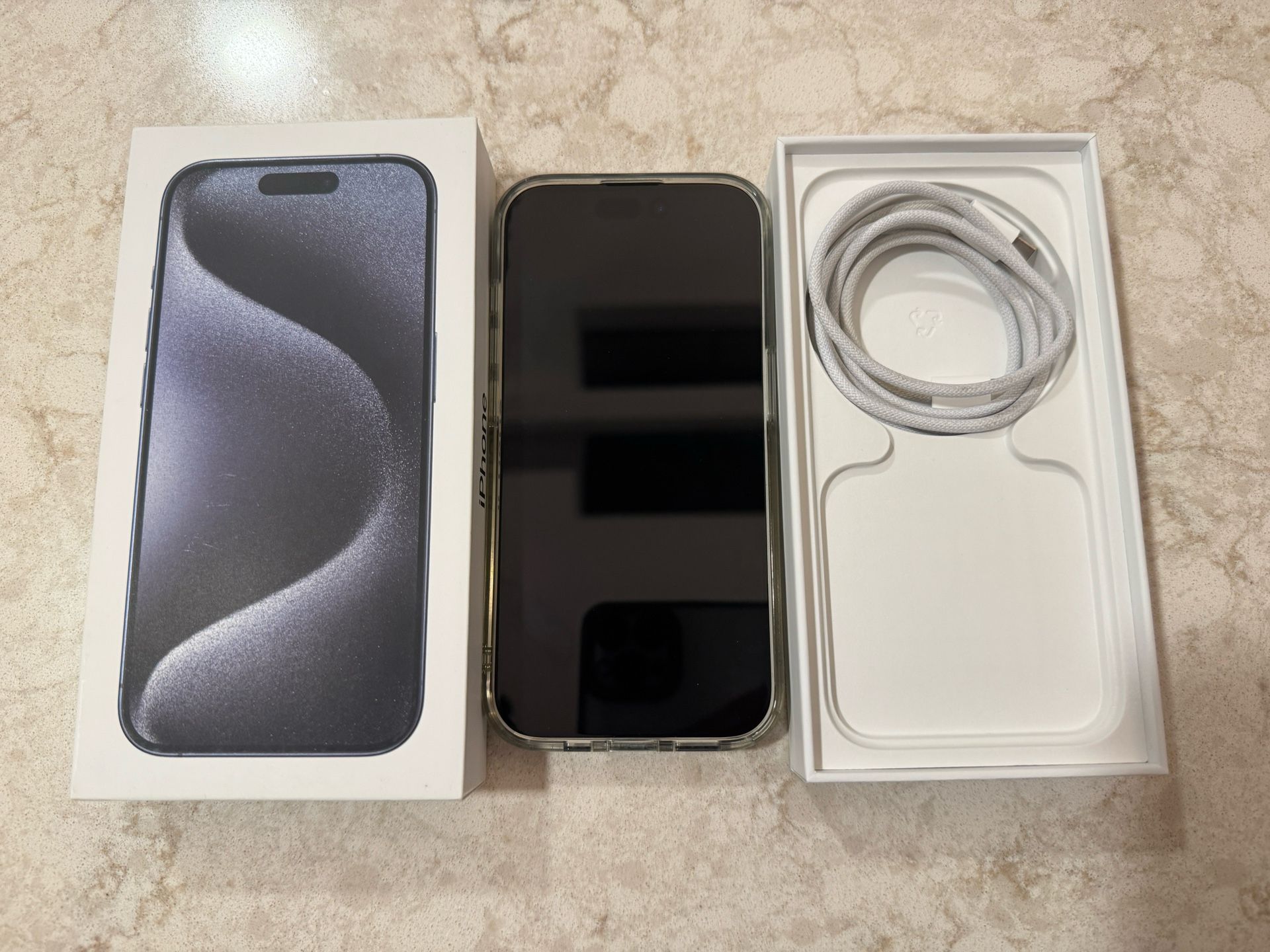 Excellent Condition Iphone 15 Pro 128GB Unlocked