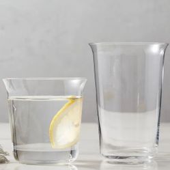 32 Trapeze Glasses from West Elm New in Box