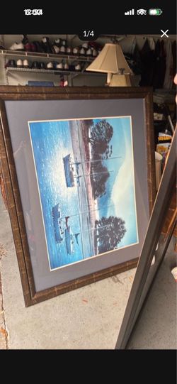Kiff Holland HUGE FRAMED ART