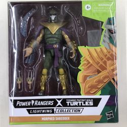 Hasbro Power Rangers X TMNT Morphed Shredder Figure