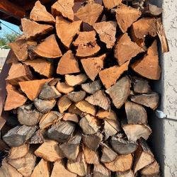 Dry Split Almond Mix Firewood!!!Ready Too Burn Seasoned Wood!!