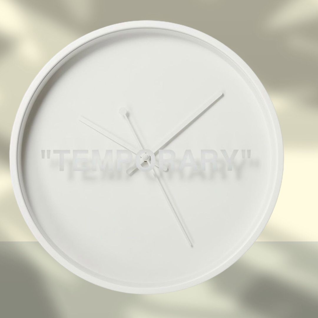 Virgil Abloh x IKEA “Temporary” Wall Clock for Sale in Hoffman Estates, IL  - OfferUp