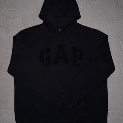 BLACK GAP HOODIE MENS MEDIUM