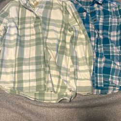 Size 7 Girls flannels 