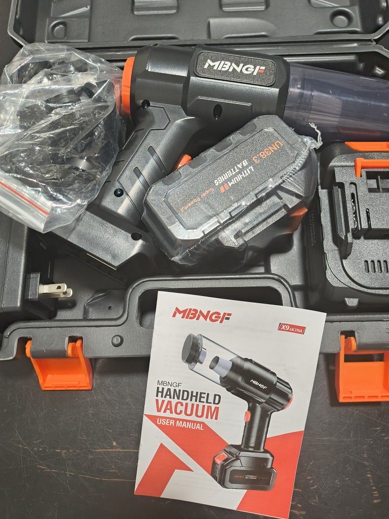 Brand New Cordless Handheld Vacuum Powerful Just Like The Car Wash