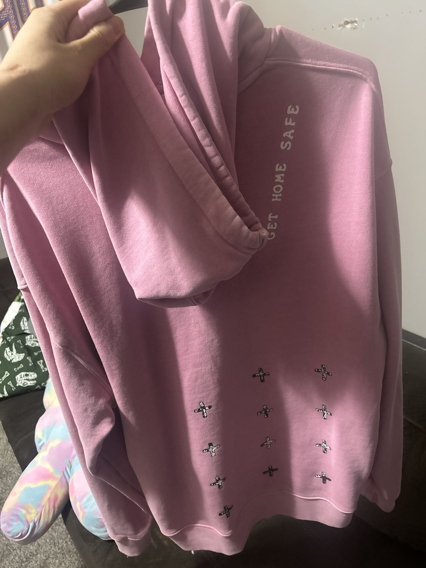 Pink Ksubi Hoodie (S) Fits Like A Large 