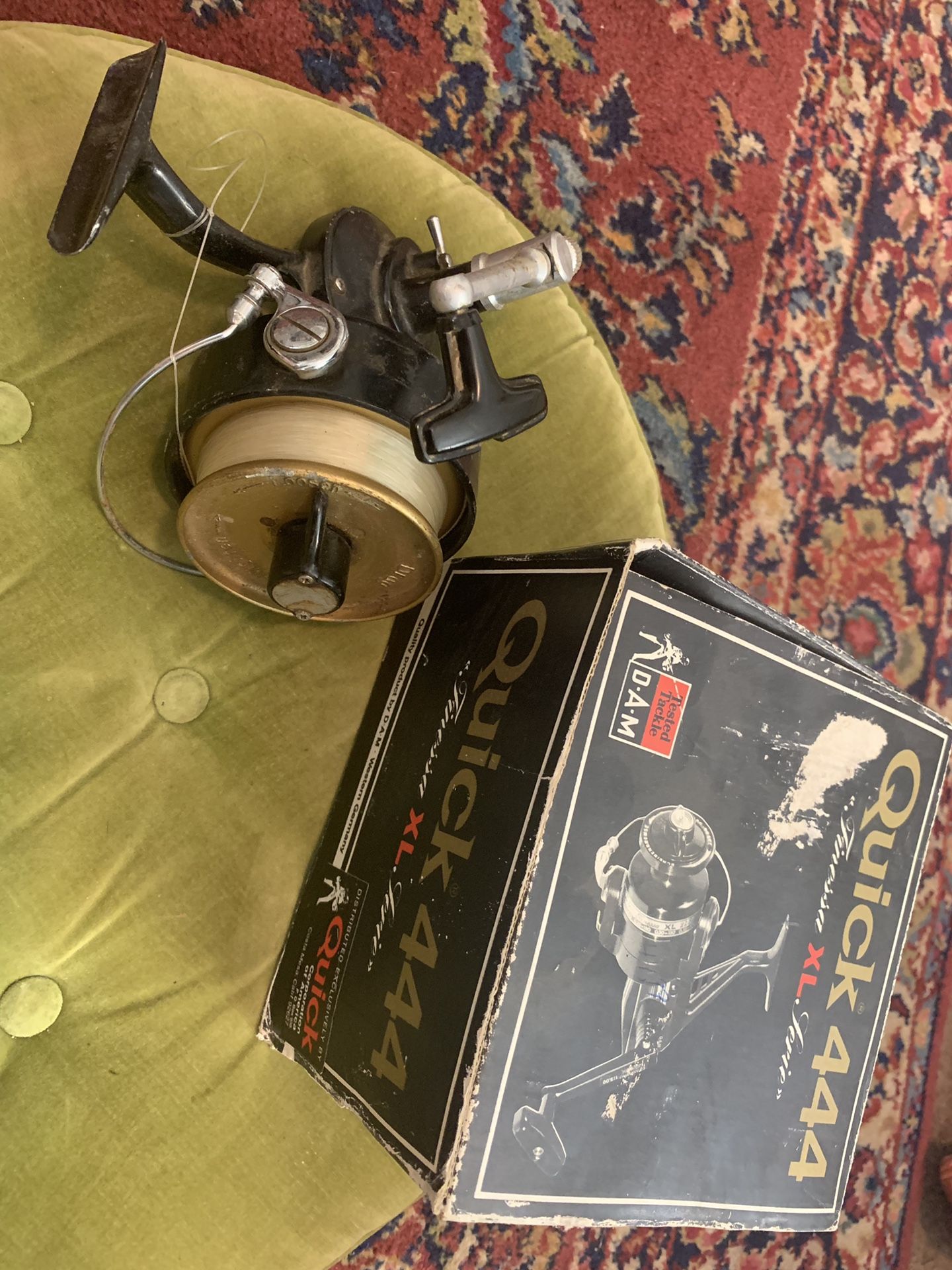 Tested tackle DAM Quick 444 Fishing Reel
