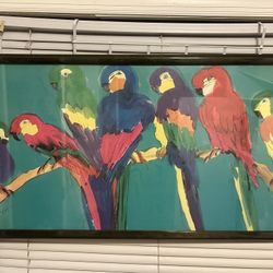 Vintage Walasse Ting,The first Parrot Orchestra 1983/84. Print Or Lithograph. 