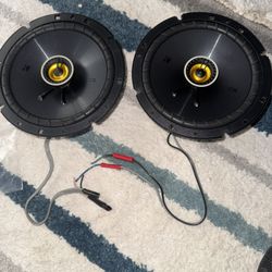 Kicker 6.75” CS Series Speakers (46CSC674) – Like New w/oBox