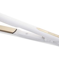 Kristin Ess Hair 3-In-One Titanium Flat Iron Hair Straightener, Curler and Waver - Styling + Frizz Control - Polished S Curls - Dual Voltage - 1 1/4 I