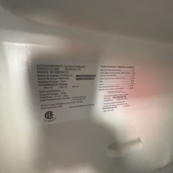 Electrolux refrigerator 